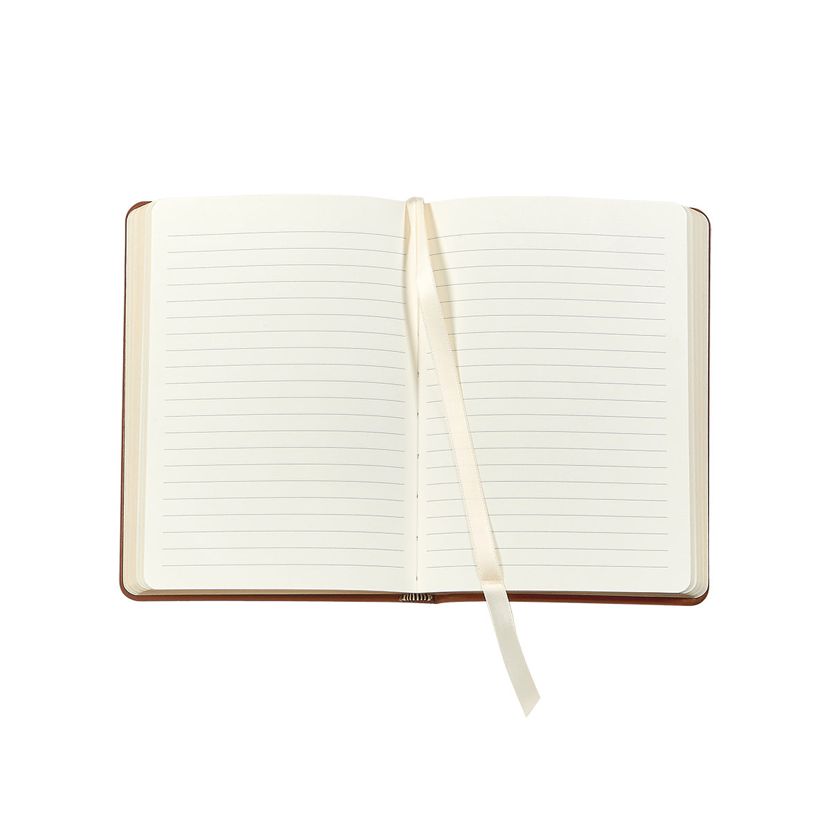 5" x 7" Medium Lined Journal Taupe Croc Embossed Leather