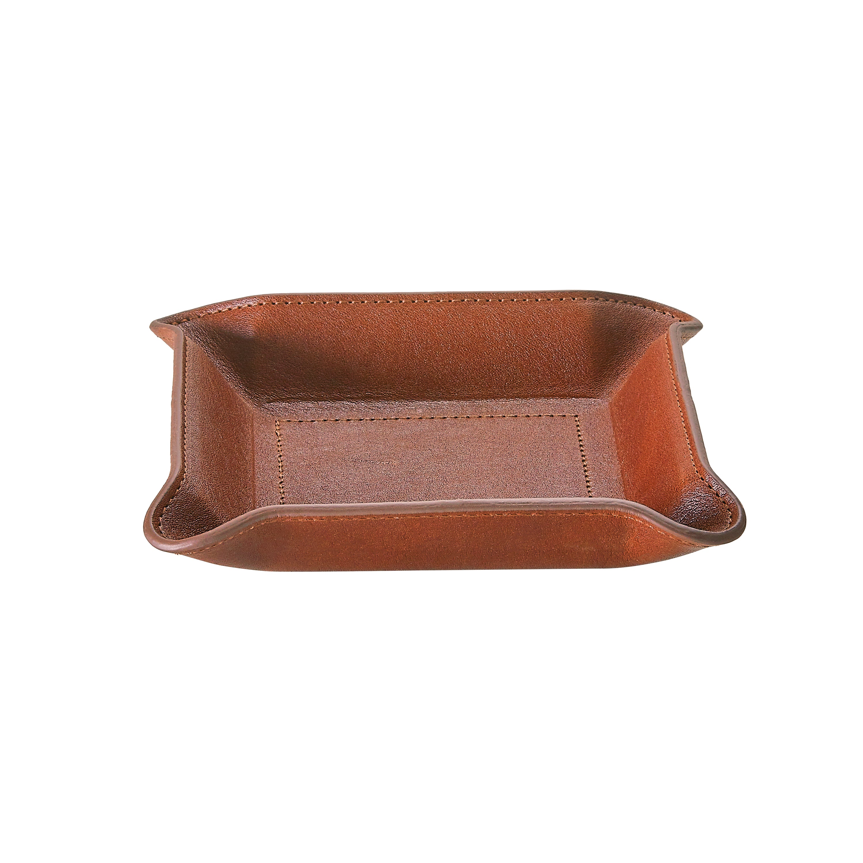 Small Leather Valet Tray